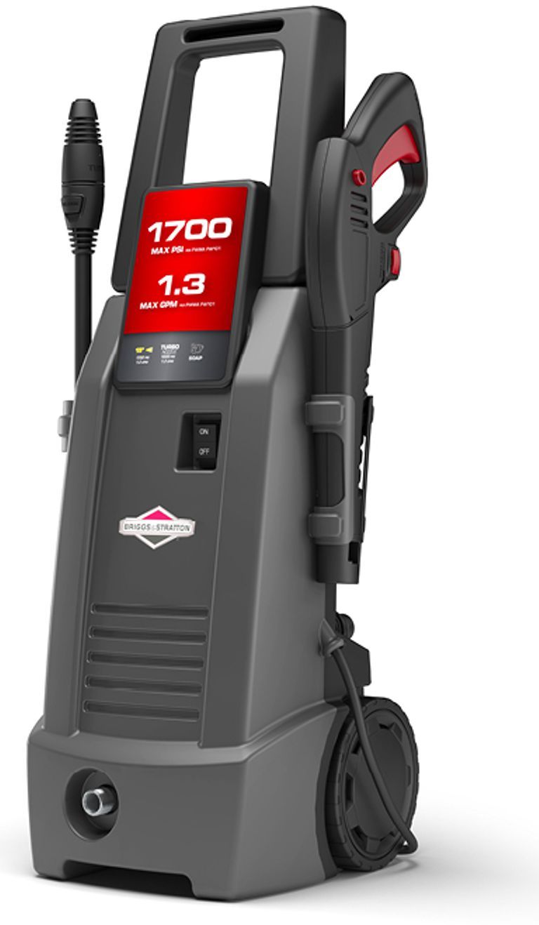 Briggs & Stratton - 1700 PSI Electric Pressure Washer - Dark Gray