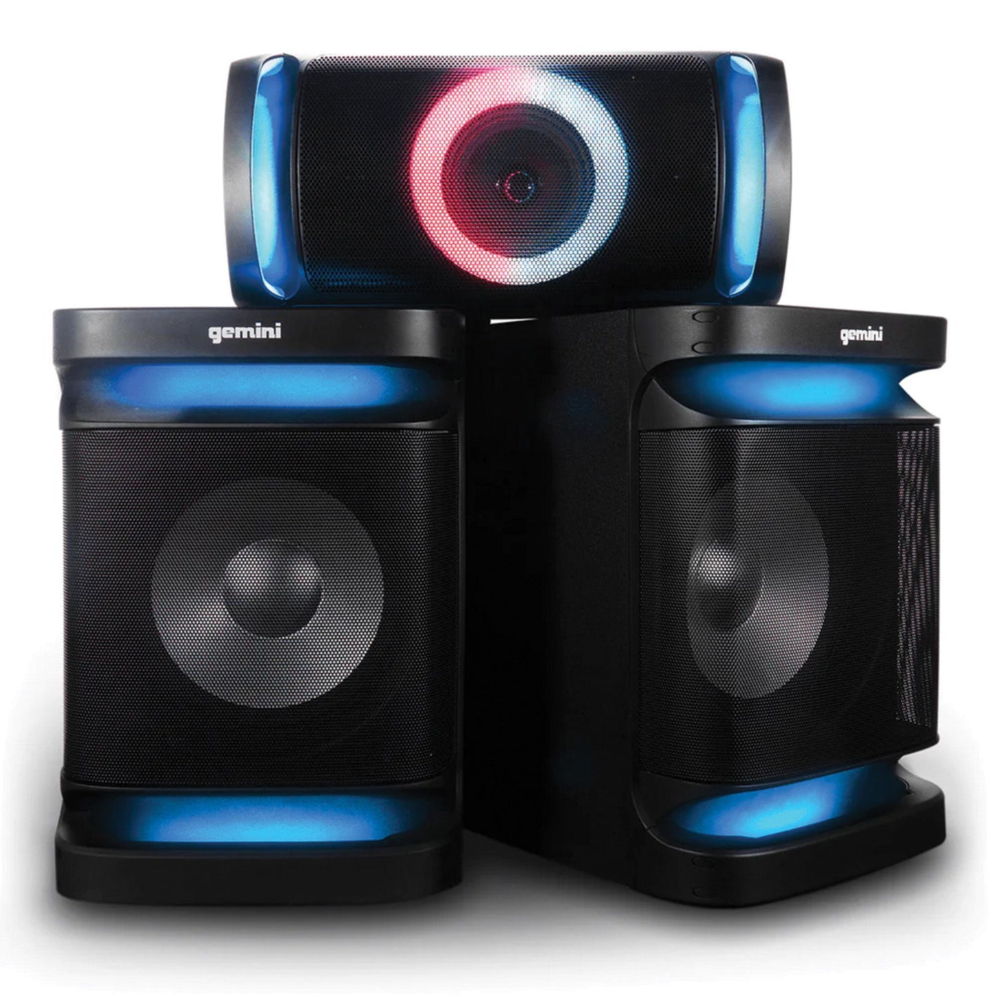 Gemini - 3000W Flagship Home Theater System, 2x12", 2x1" - Black