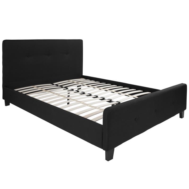 Flash Furniture - Queen Size Tribeca Platform Bed Frame - Black