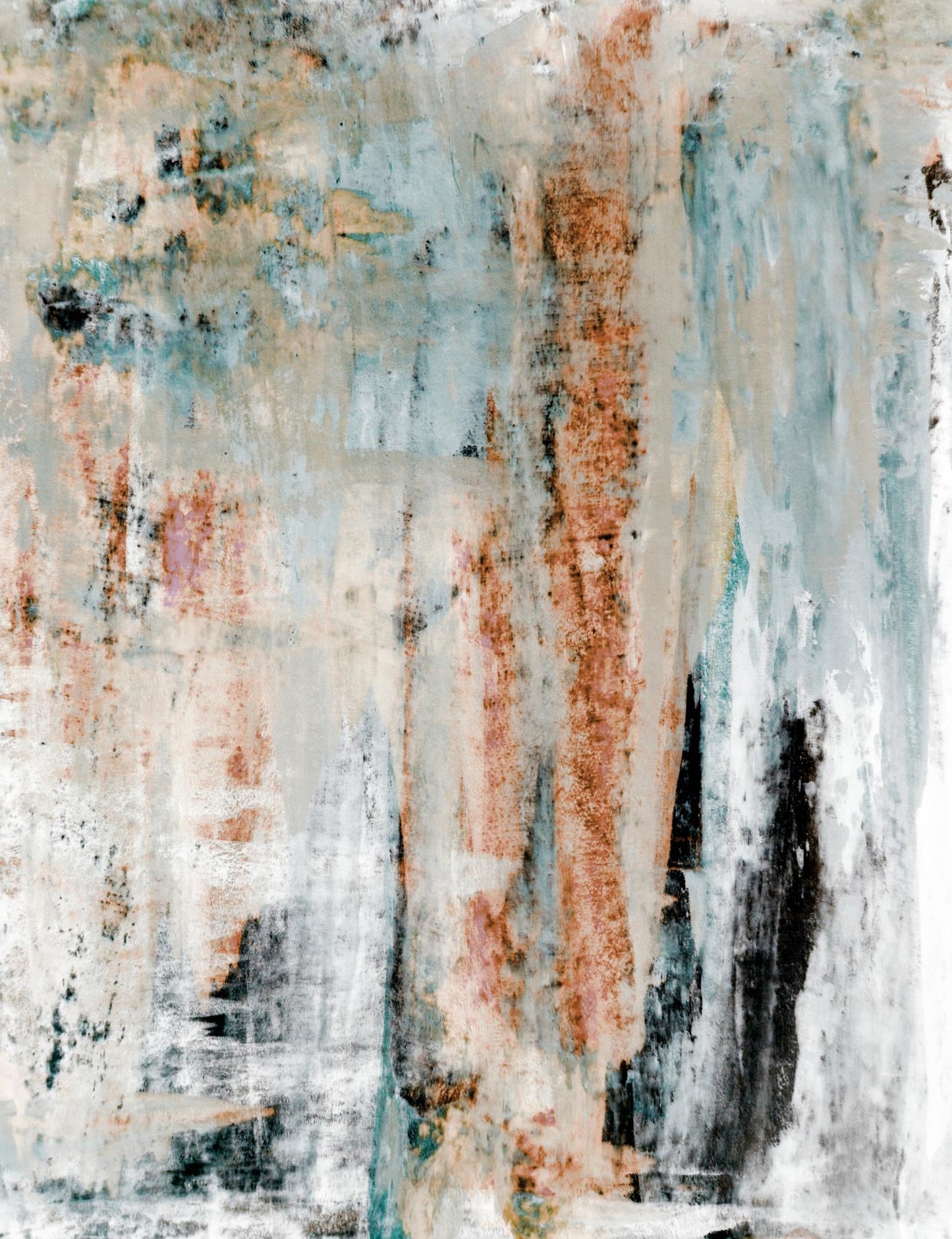 Hill Country (Framed Small) - Gray