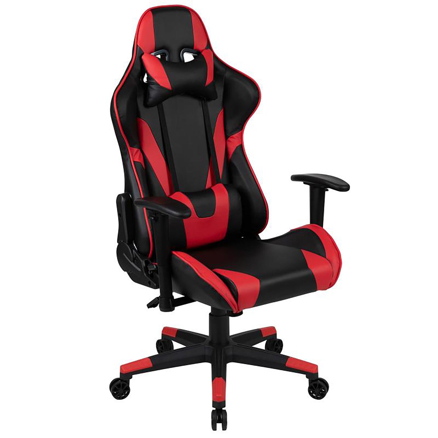 Flash Furniture - 2 Piece X20 Premium Gaming Chair With XL Gaming Desk Set - Black / Red