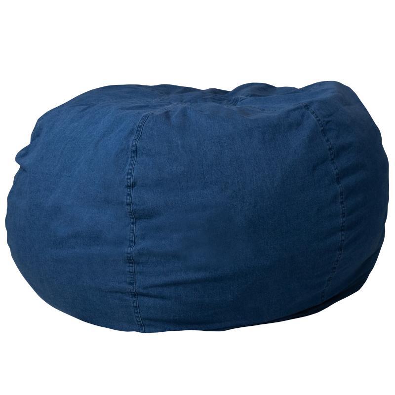 Flash Furniture - Large Bean Bag Chair - Denim