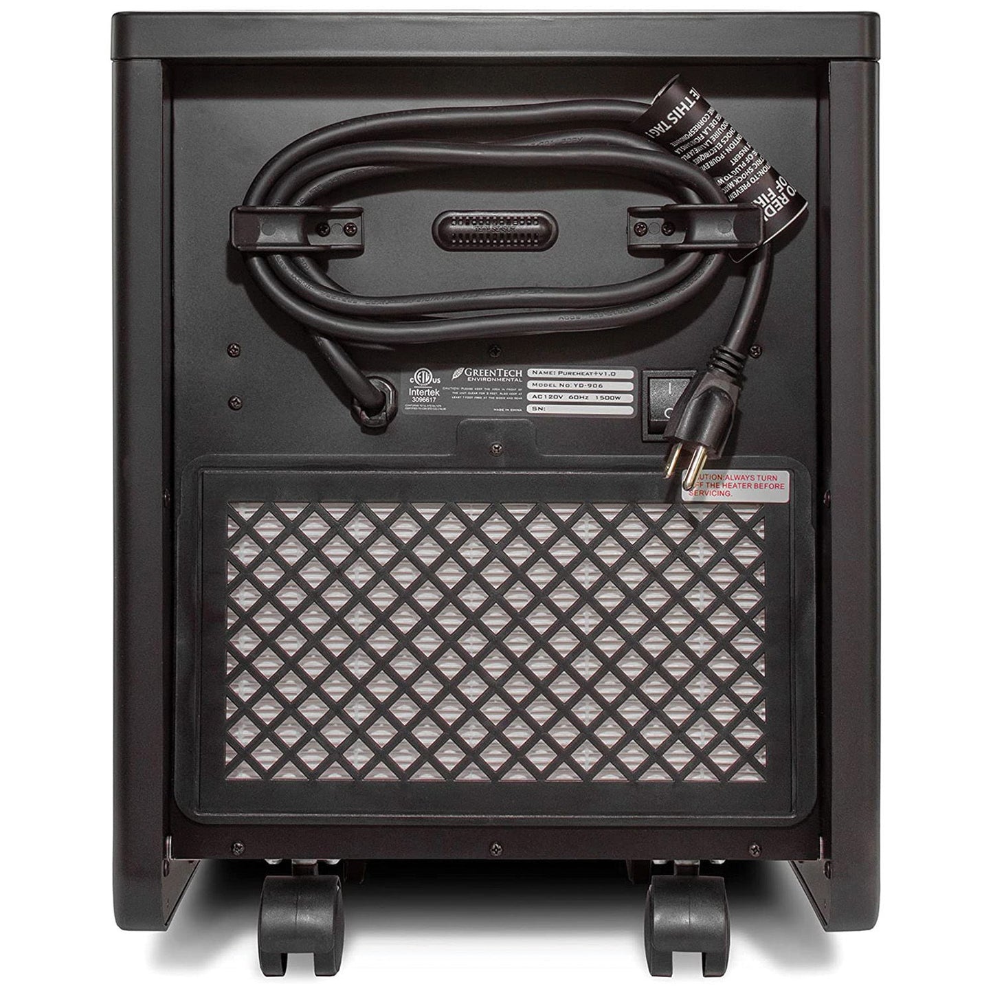 Pure Wash - Humidifier Purification Heating - Dark Brown