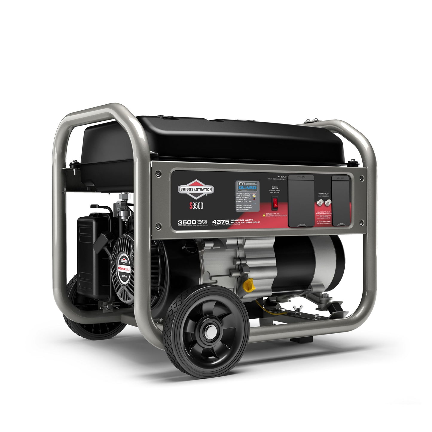 Briggs & Stratton - 3500W Generator With CO Guard - Gray