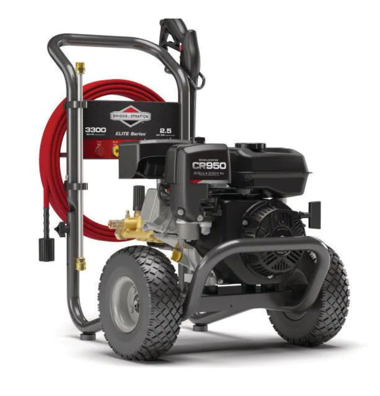 Briggs & Stratton - 3300 PSI Gas Pressure Washer - Black