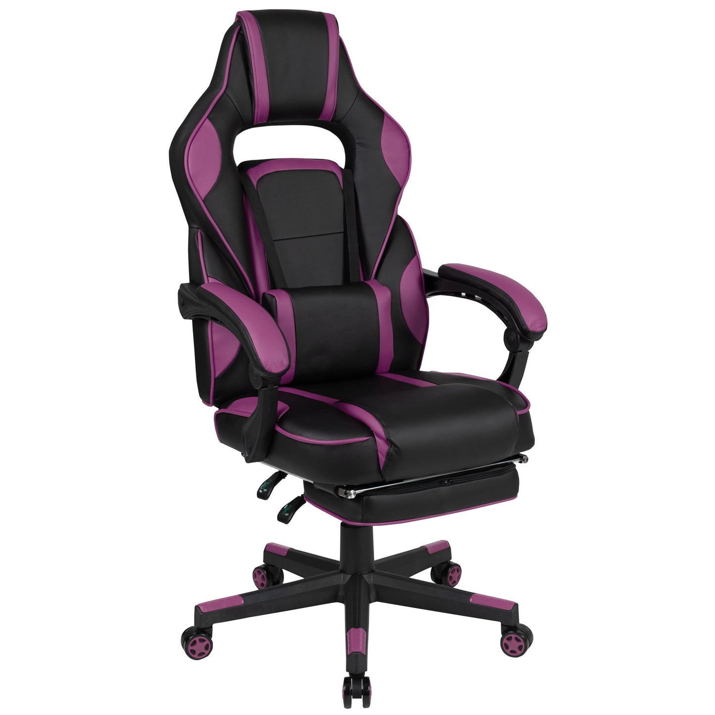 Flash Furniture - Gaming Chair - Purple / Black
