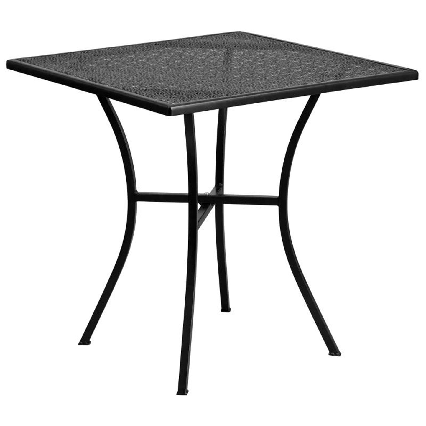 Flash Furniture - 5 Piece Patio Set - Black
