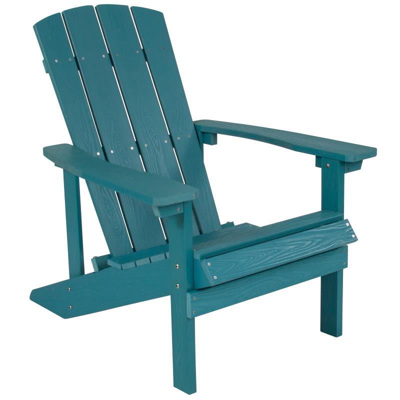 Flash Furniture - Adirondack Chair - Seafoam Green