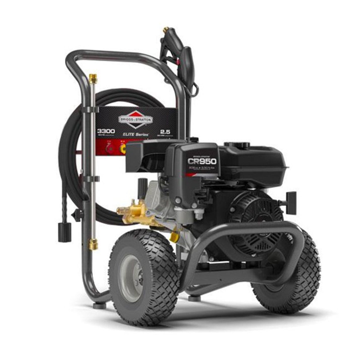 Briggs & Stratton - 4000 PSI Gas Pressure Washer Triplex Pump - Black