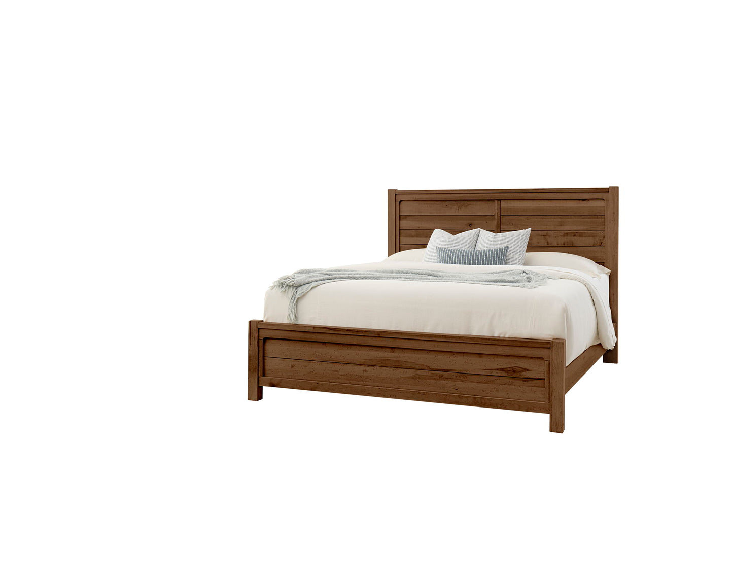 Cool Rustic - Plank Bed - Amber