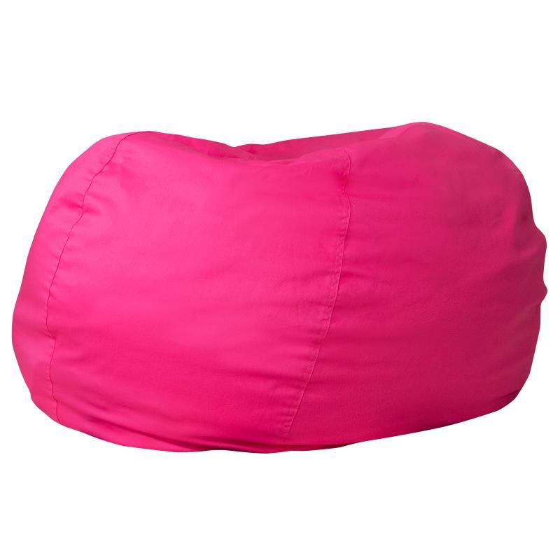 Flash Furniture - Large Bean Bag Chair - Hot Pink