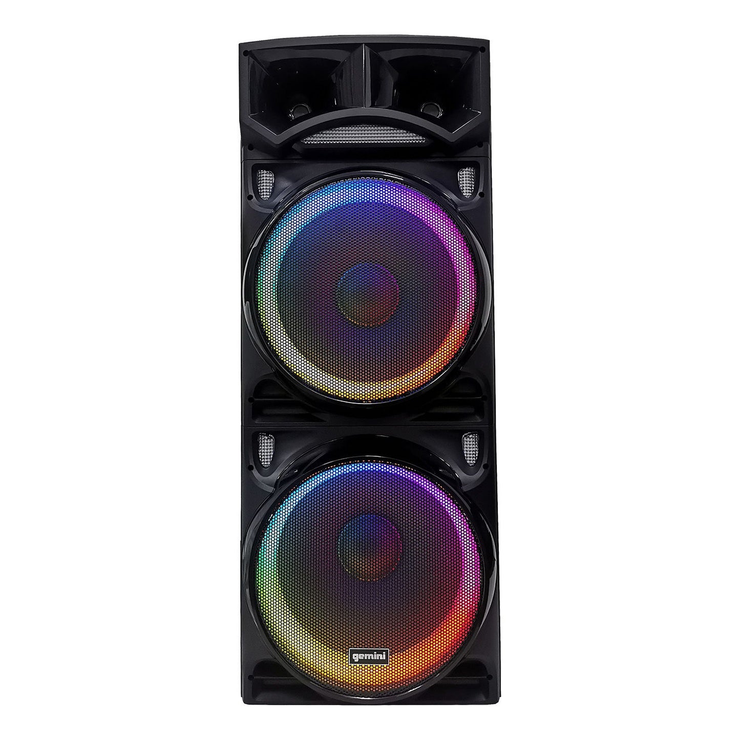 Gemini - Home Audio Karaoke System, With Light Effects, 5000W IPP - Black
