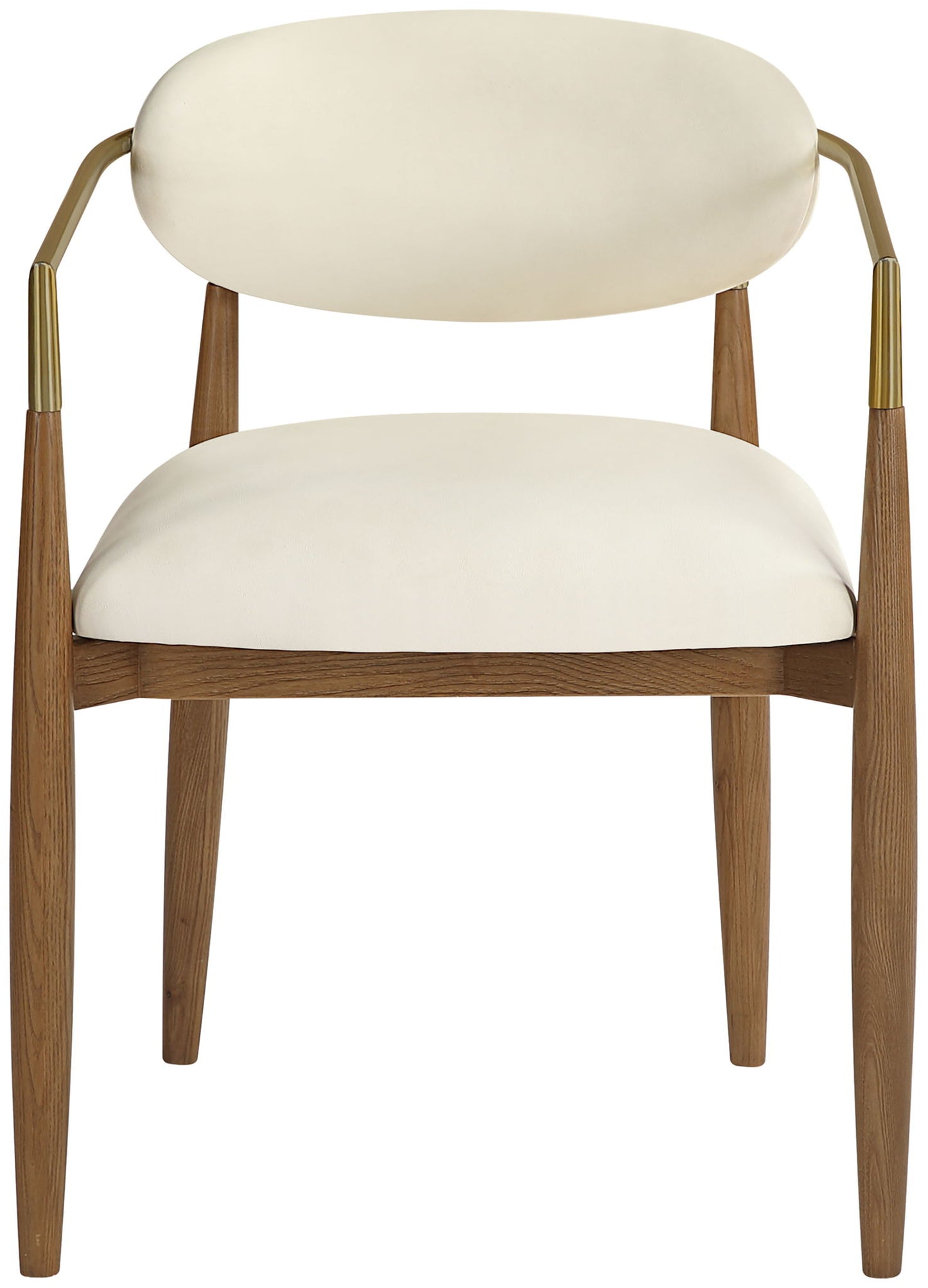 Riccio - Dining Arm Chair (Set of 2) - Walnut Frame