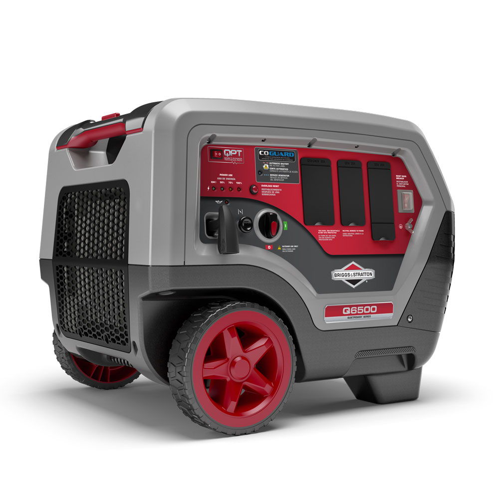Briggs & Stratton - 6500W Inverter With CO Guard - Gray