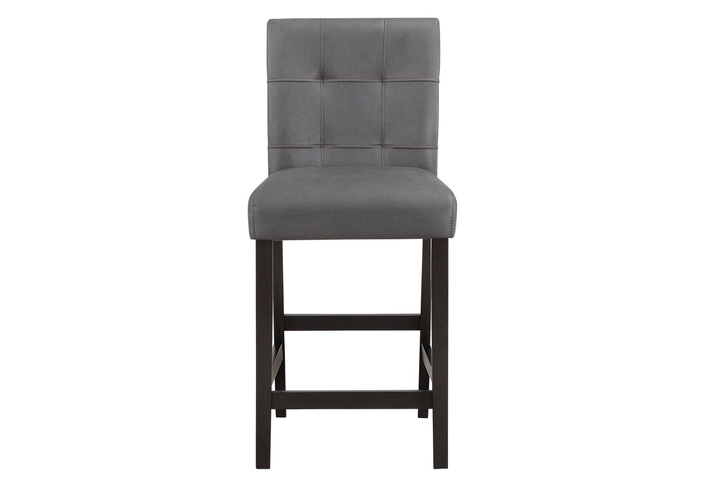 D4052 - 5 Piece Dining Room Set (Bar Table With 4 Bar Stools) - Light Gray
