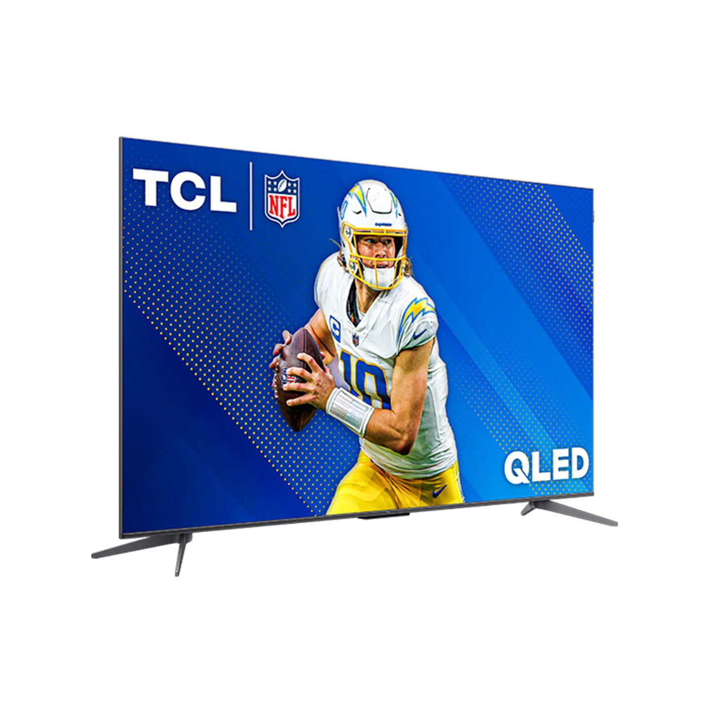 TCL - 55" 4K UHD HDR QD-LED Full Array Dim, Google TV - Black