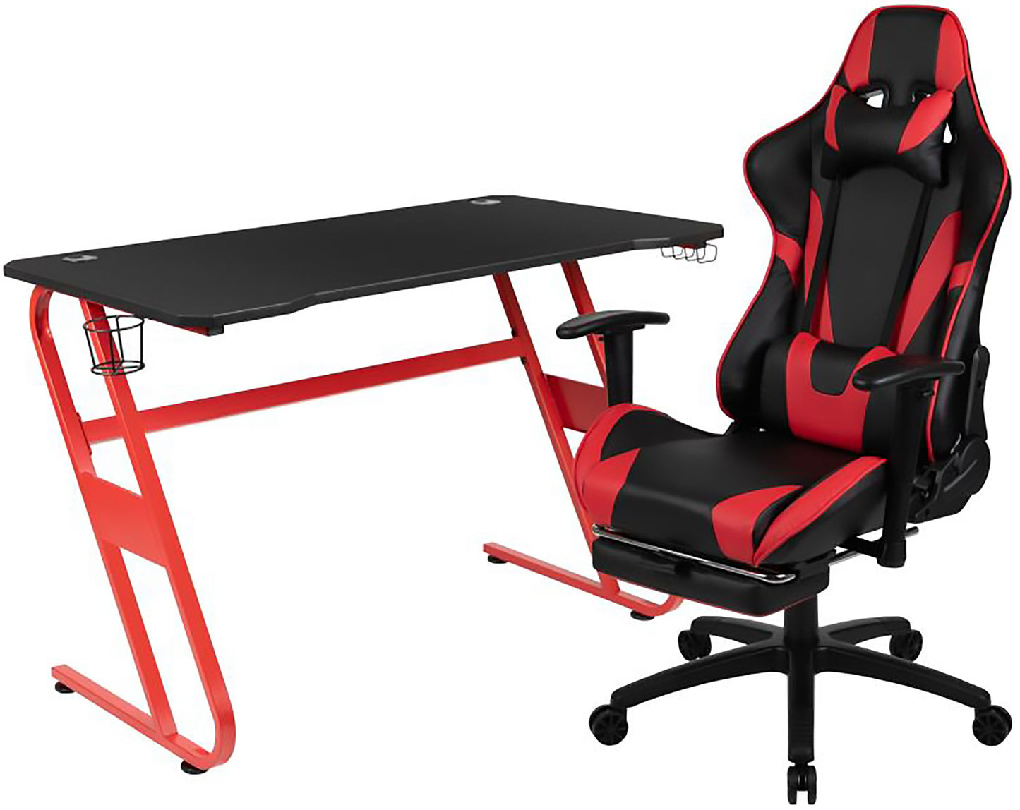 Flash Furniture - X30 Gaming Bundle - Red / Black