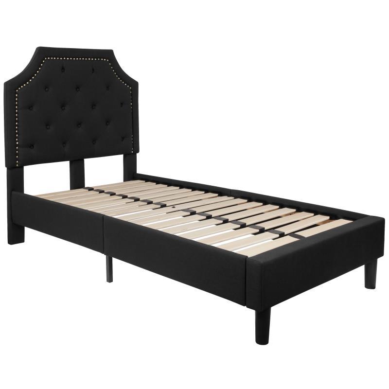 Flash Furniture - Twin Size Brighton Platform Bed Frame - Black