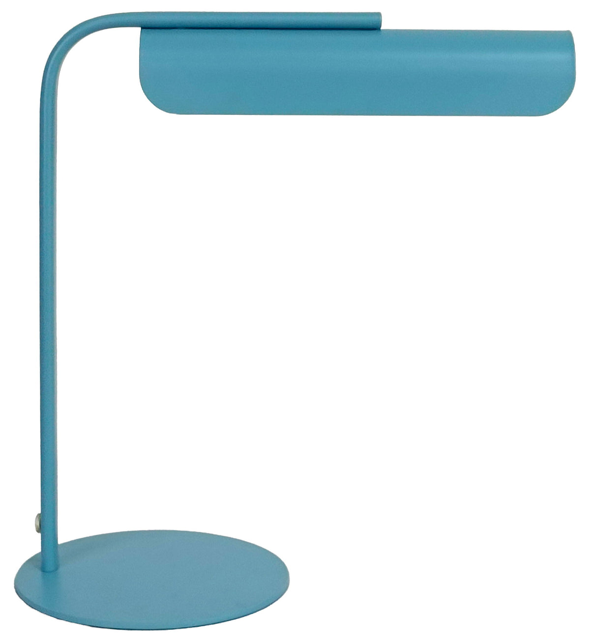 Poet'S Curve II - 14 X 14 - Metal Accent Lamp (Set of 2) - Powder Blue