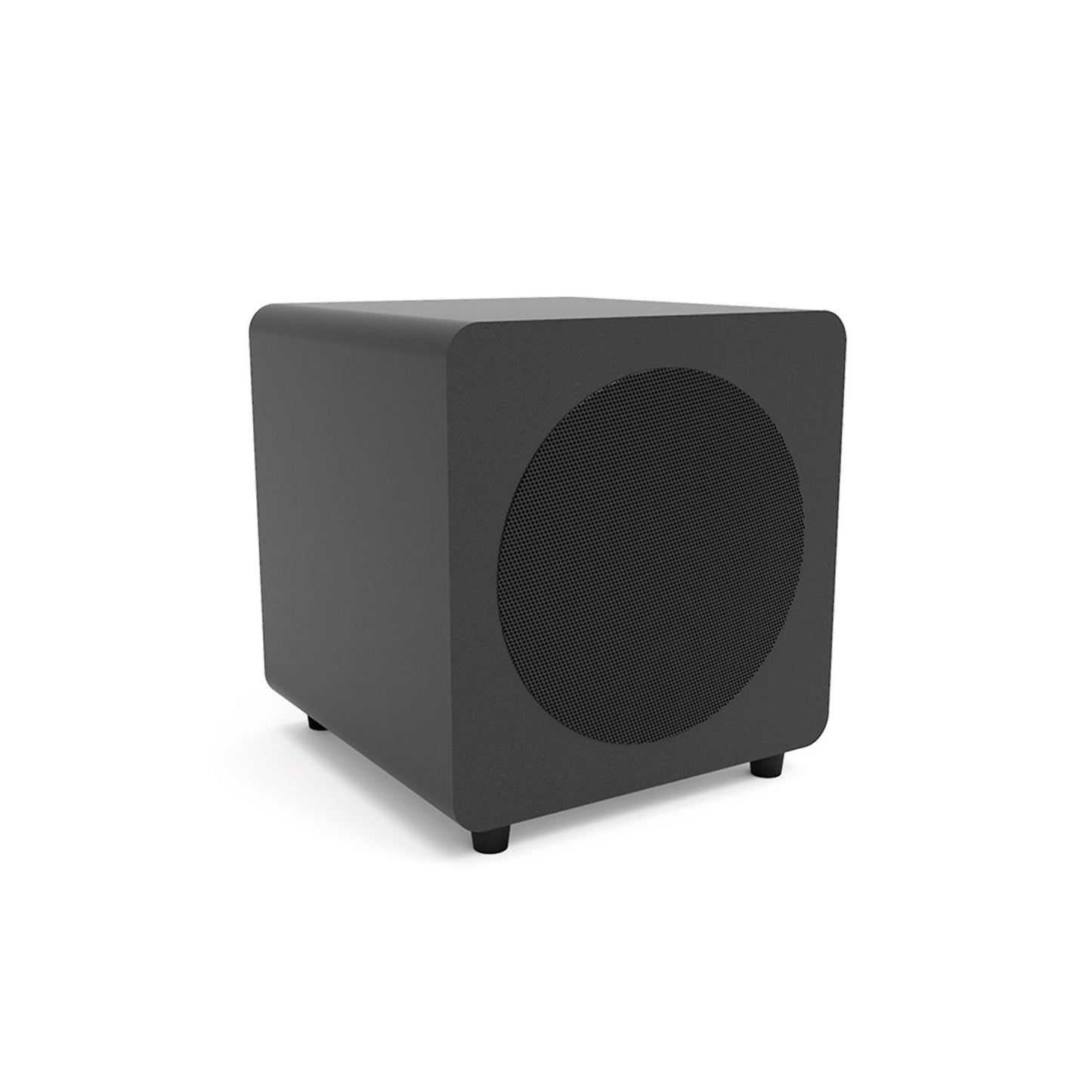 Kanto - Onyx 8" Sealed Powered Subwoofer With RCA Cable - Matte Black