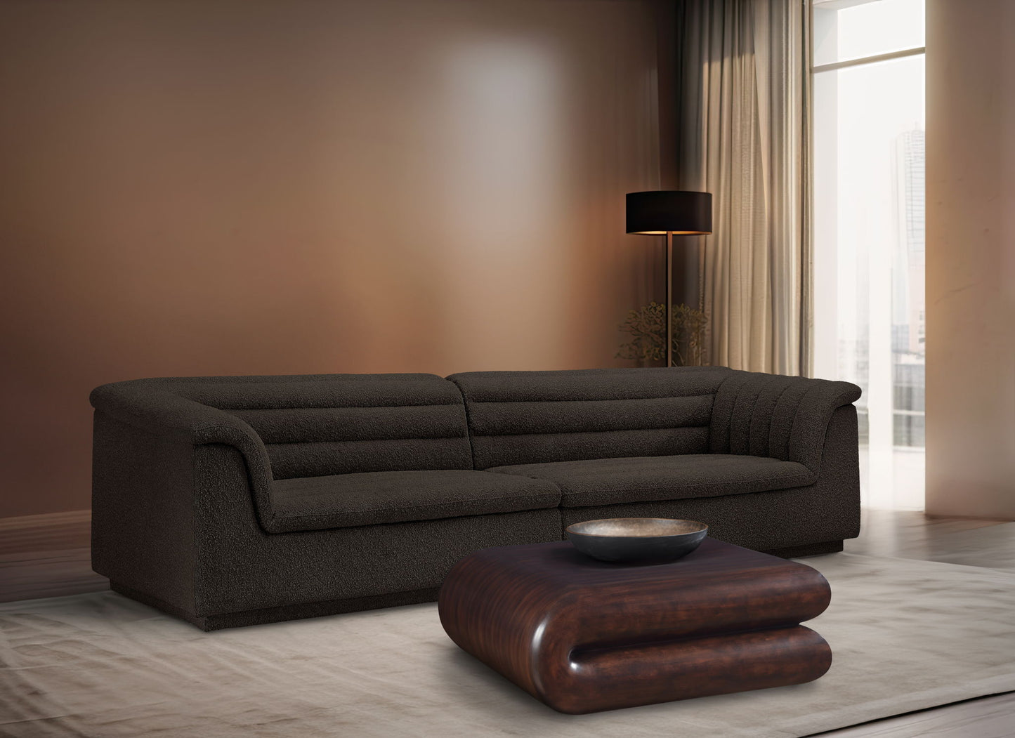 Cascade - Boucle Modular Sofa