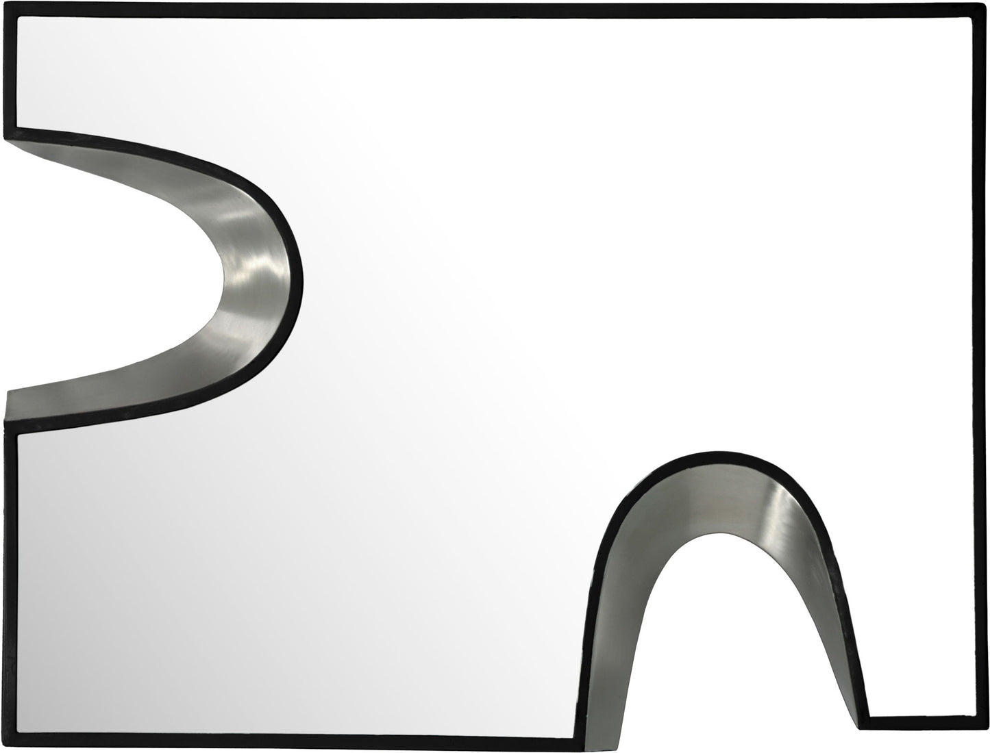 Soleil - Mirror With Silver Accent