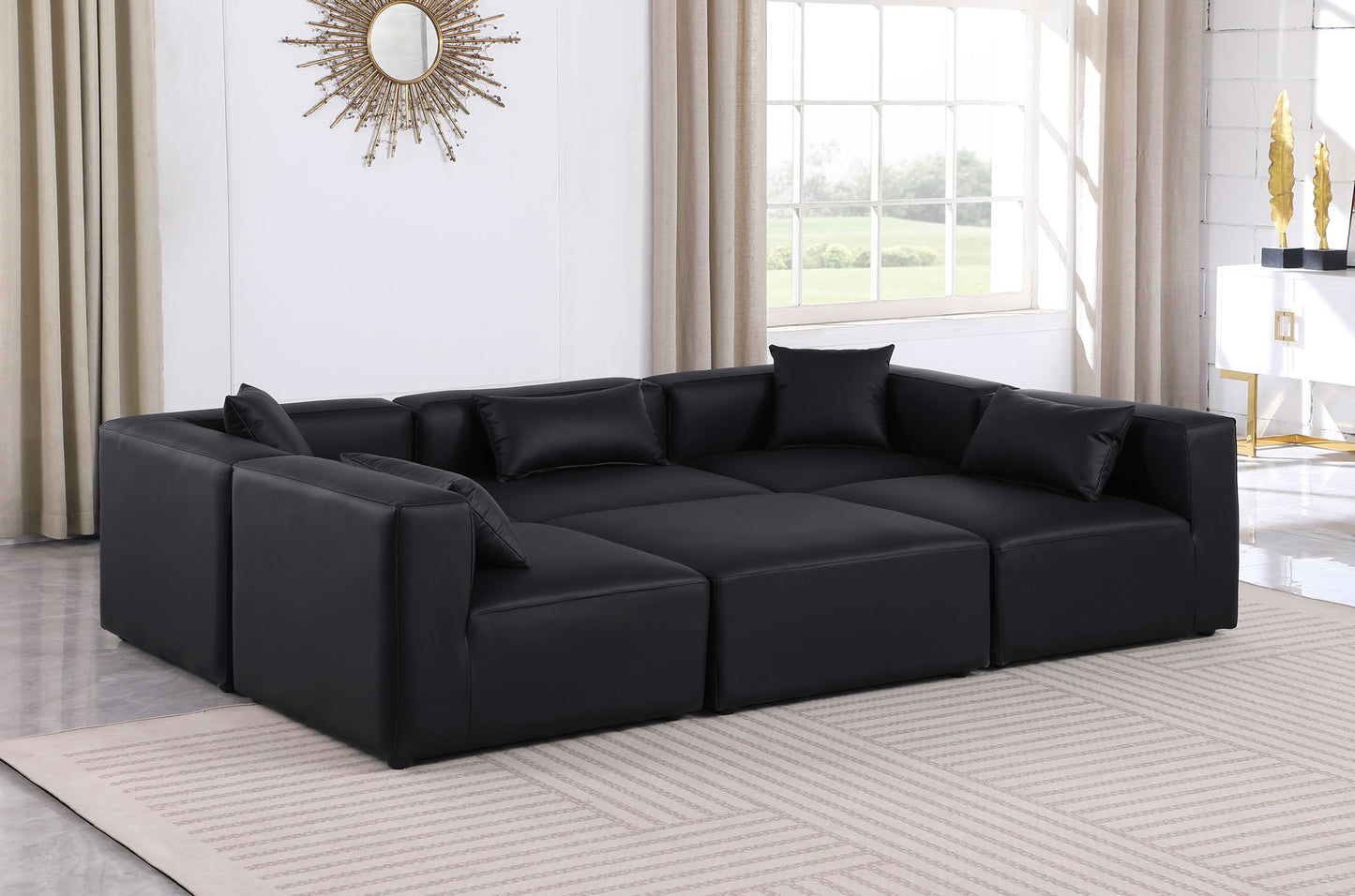 Cube - 6 Piece Modular Sectional