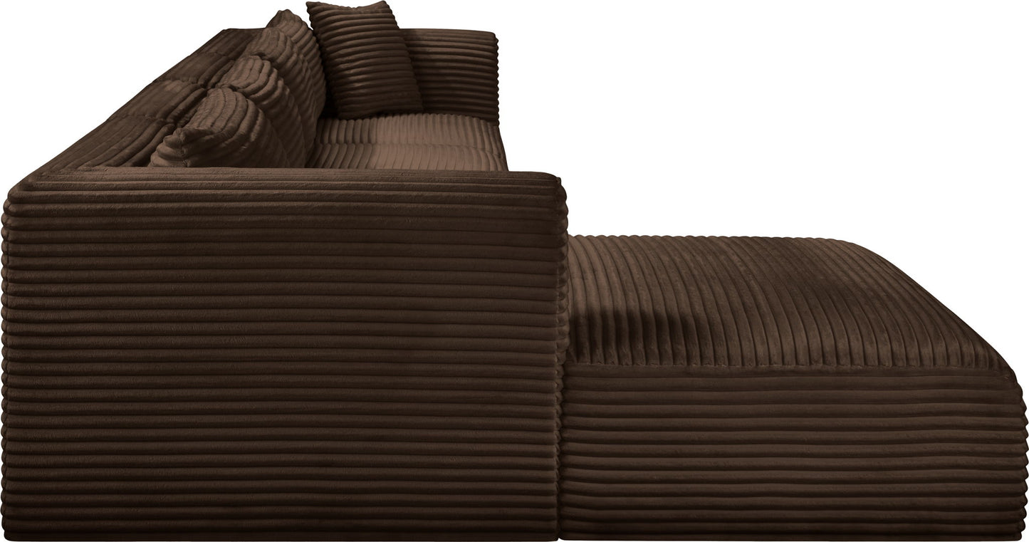Shaggy - 4 Piece Modular Sectional