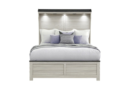 Ashley - Full Panel Bed - Brown