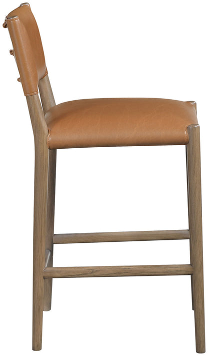 Andie - Upholstered Counter Stool - Brown Base