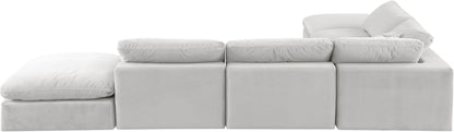 Comfy - 6 Piece Velvet Modular Sectional