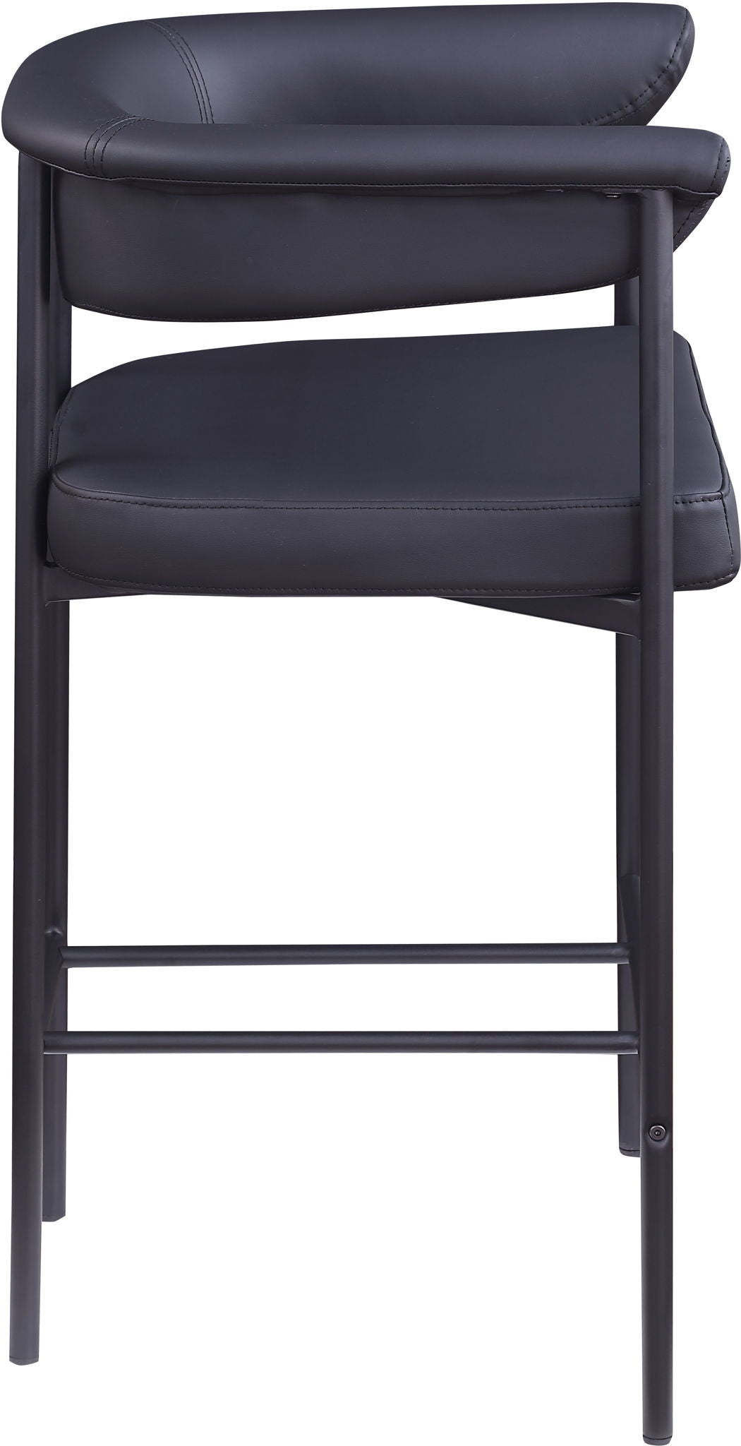 Malin - Faux Leather Counter Stool (Set of 2)