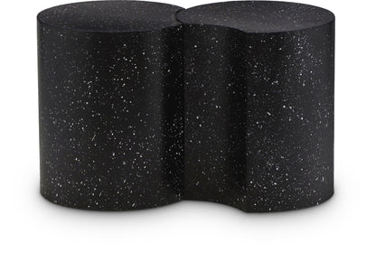 Dimple - 2 Piece Modular End Table - Terazzo Finish