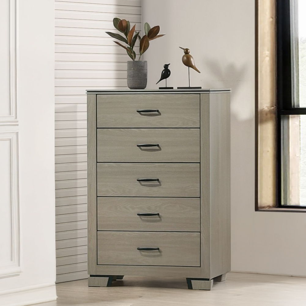 Joanna - Chest - Weathered Gray
