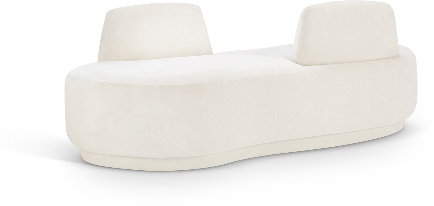Argyle - Chenille Fabric Chaise / Loveseat