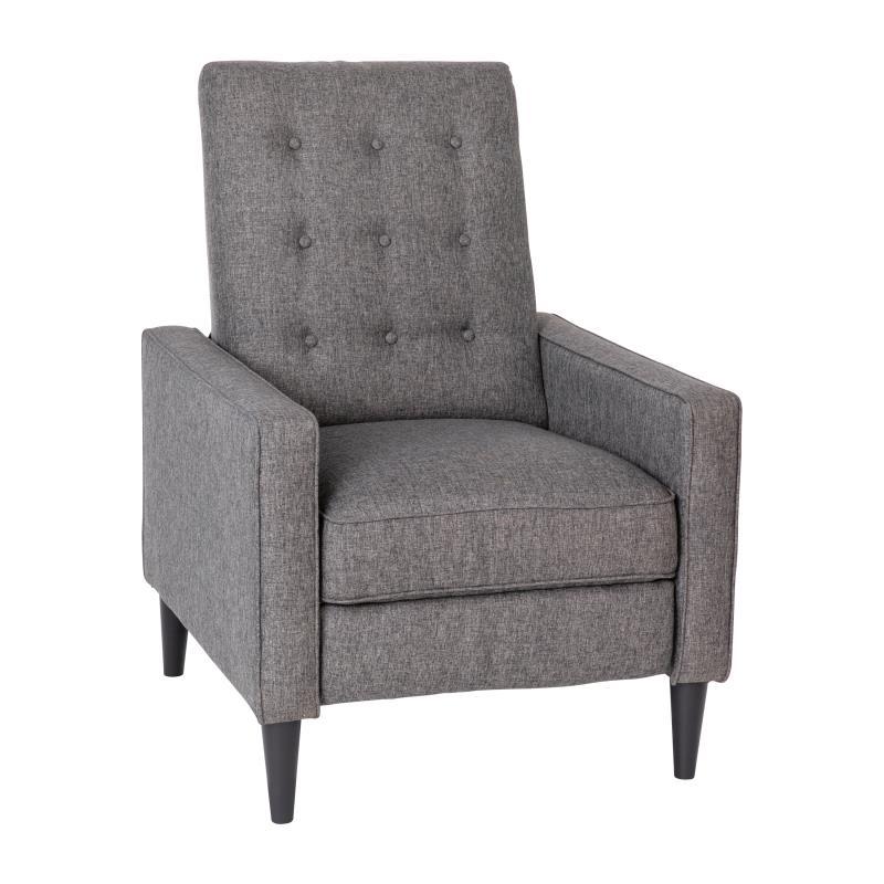 Flash Furniture - Modern Pushback Recliner - Gray