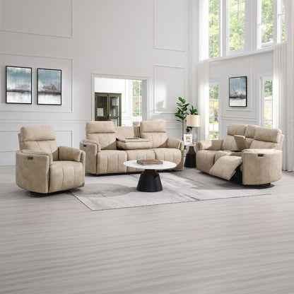 Elison - Motion Glider Recliner With Swivel