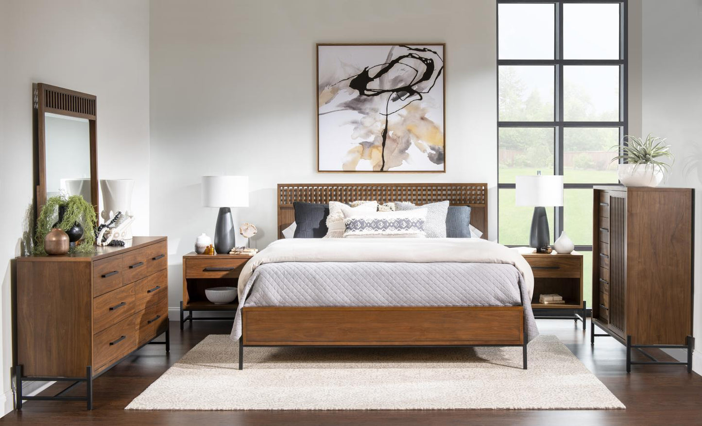 Midland - Open Nightstand - Warm Amber