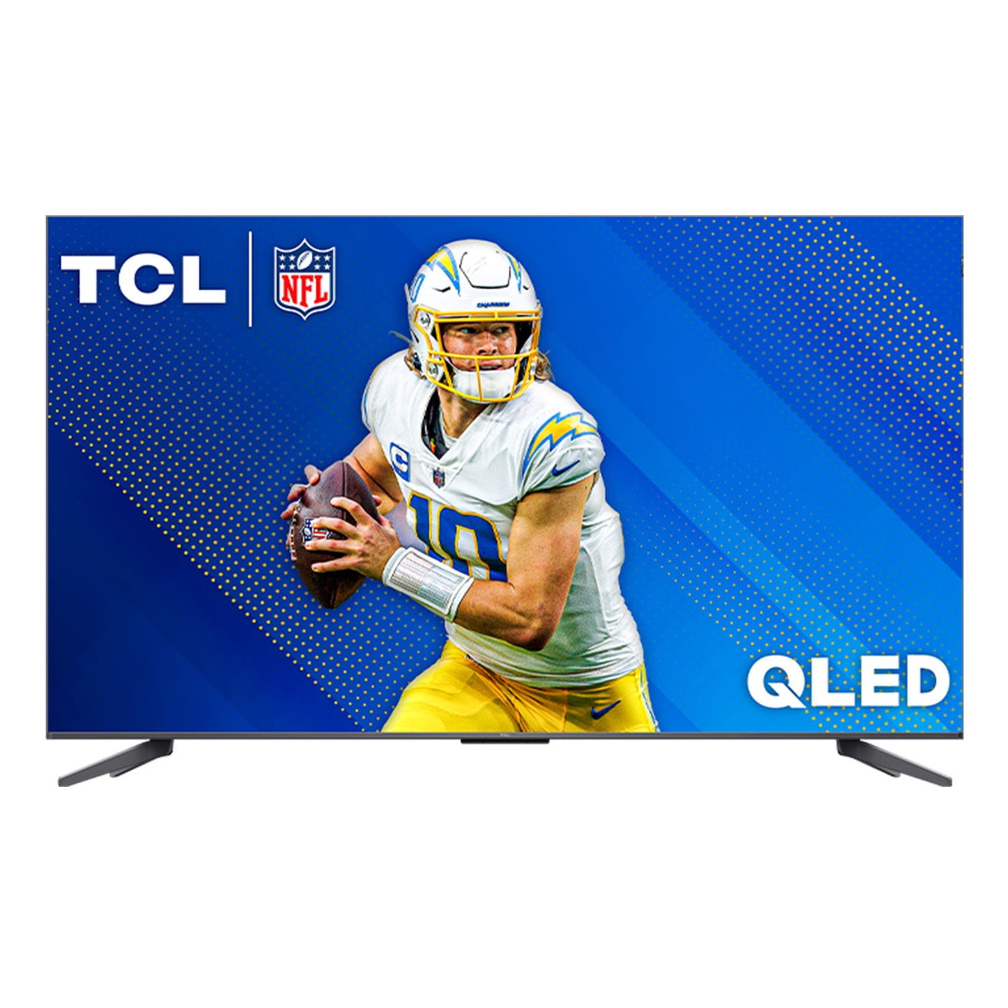 TCL - 65" 4K UHD HDR QD-LED Full Array Dim, Google TV - Black