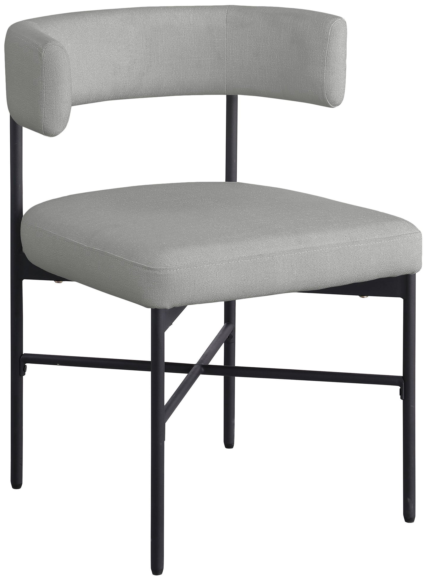 Rivage - Durable Dining Chair With Black Frame (Set of 2)