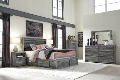 Baystorm - Panel Bedroom Set - Gray