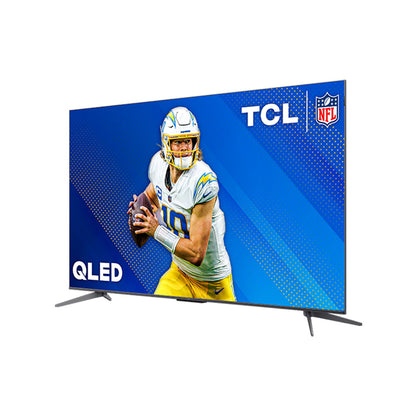 TCL - 75" 4K UHD HDR QD-LED Full Array Dim, Google TV - Black