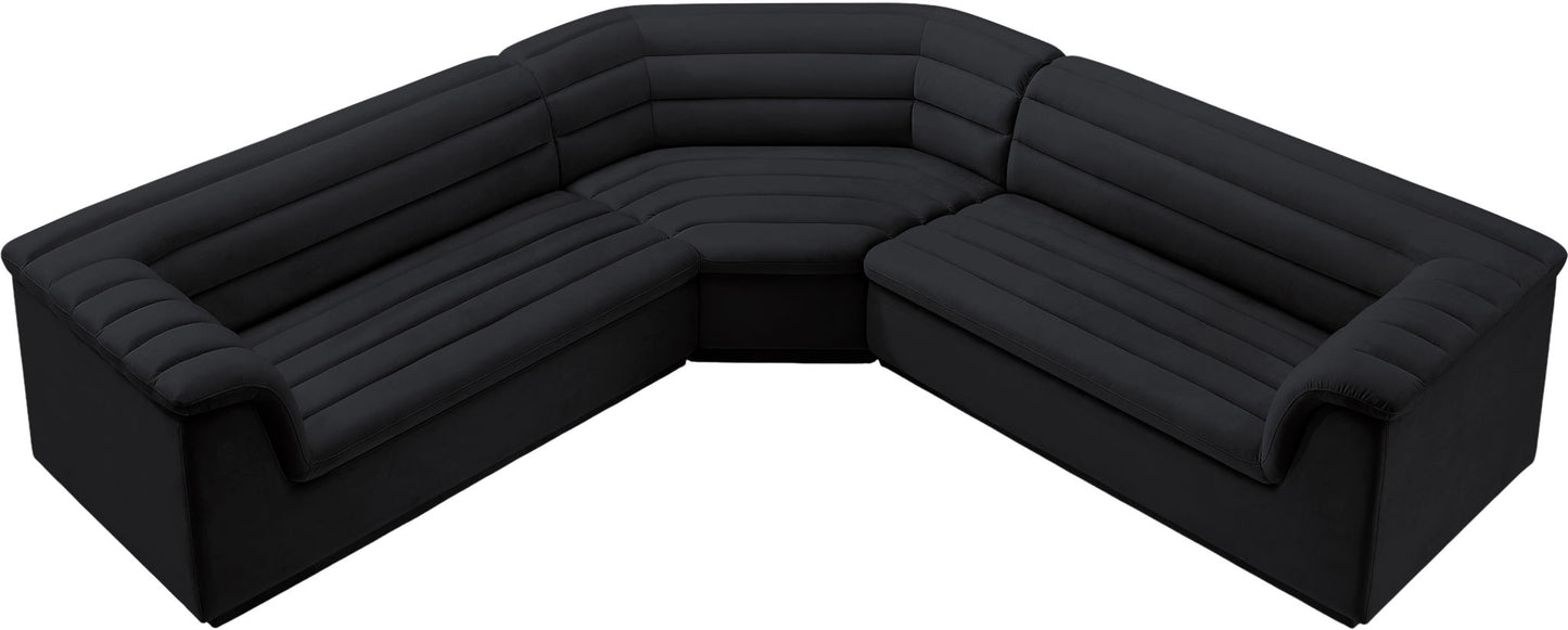 Cascade - Velvet Modular Sectional