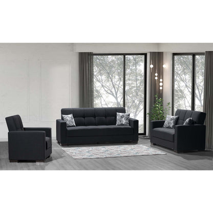 Ottomanson Armada - Upholstered Convertible Sofabed With Storage - Chenille