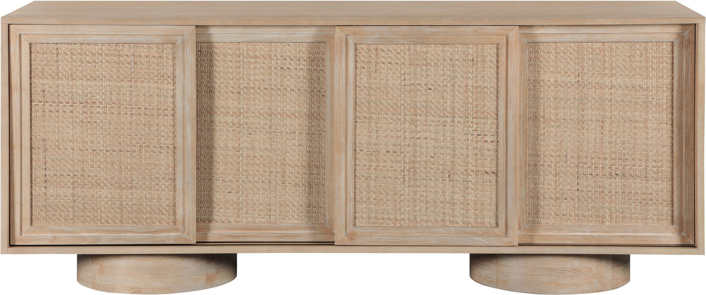 Windsor - Rubberwood Sideboard / Buffet - Natural