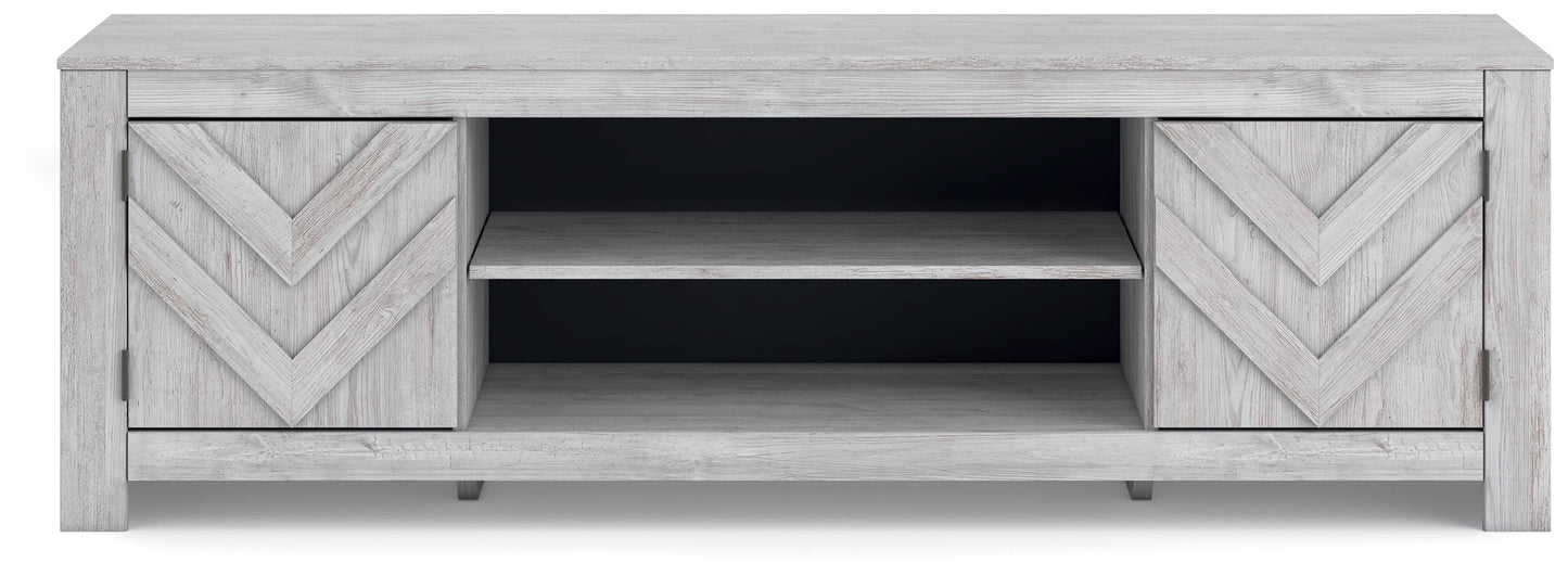 Cayboni - LG TV Stand With Fireplace Option