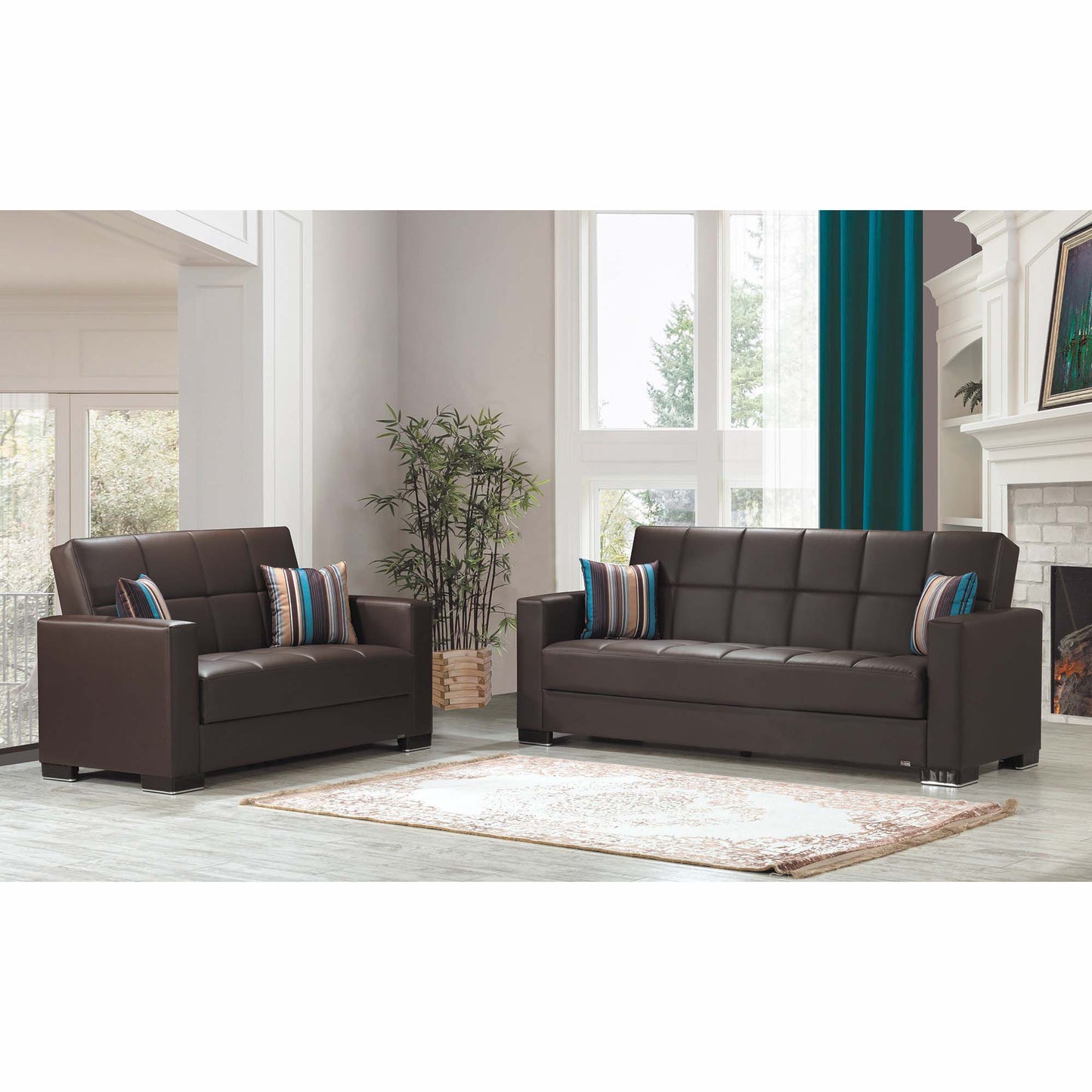 Ottomanson Armada - Upholstered Convertible Sofabed With Storage