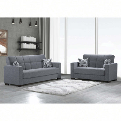 Ottomanson Armada - Upholstered Convertible Sofabed With Storage - Chenille