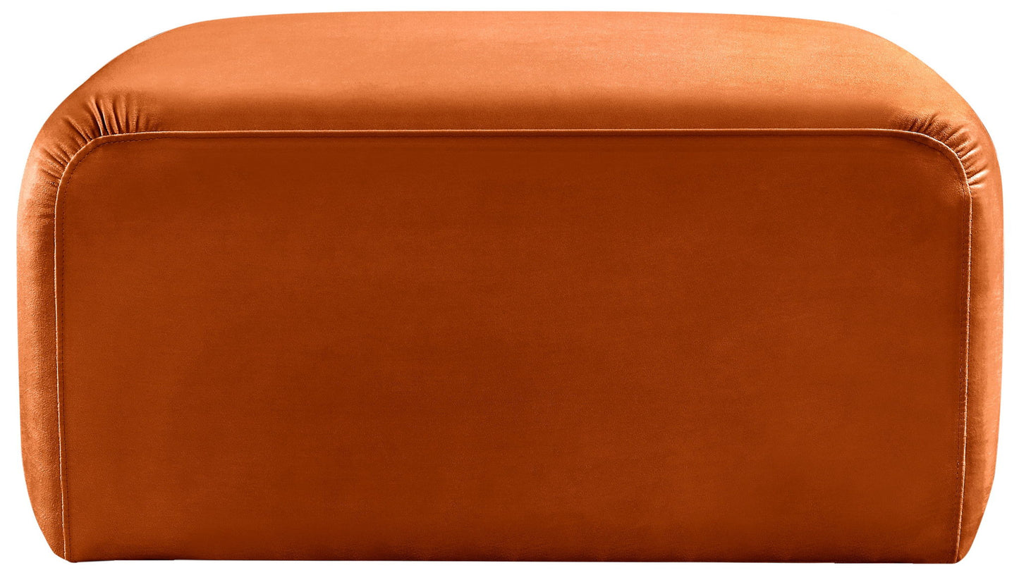 Arc - Velvet Ottoman