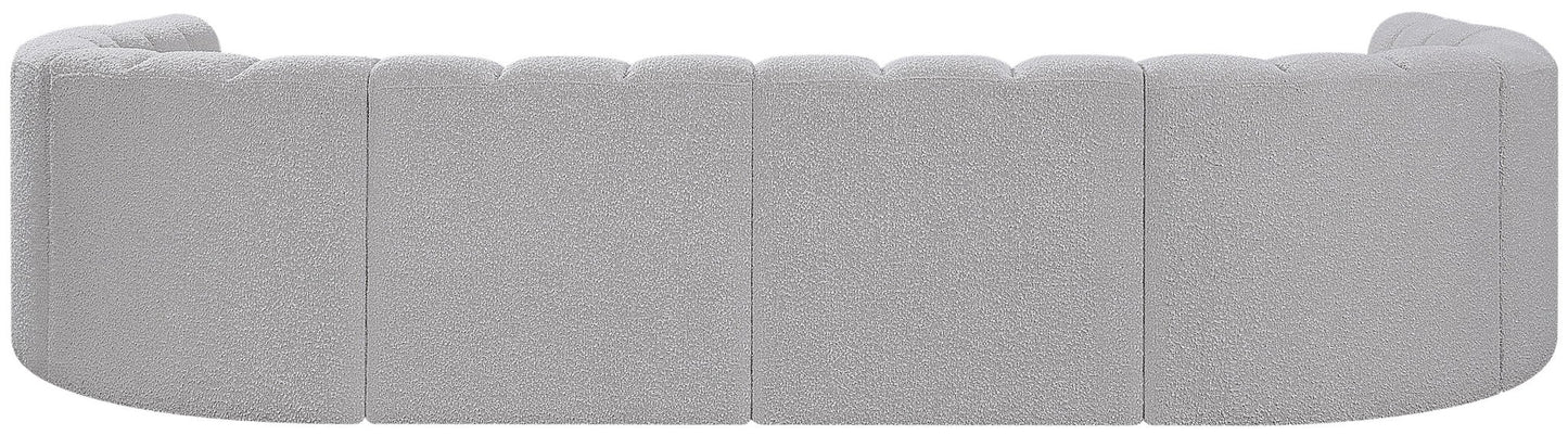 Arc - Boucle Fabric Modular Sectional